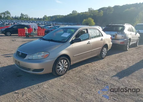 2006 Toyota Corolla Le из США, поврежденный, VIN 1NXBR32E76Z574147
